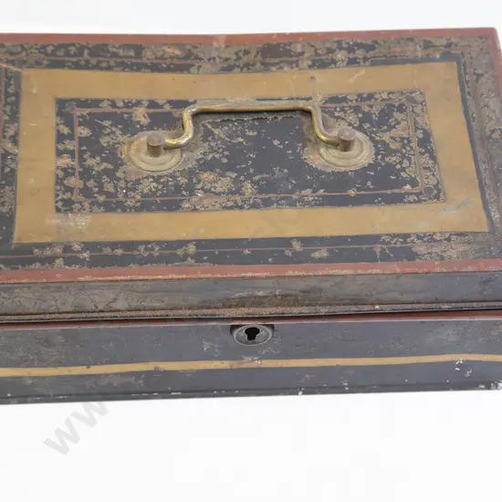 Cash Tin with Small Qty Mixed Coinage