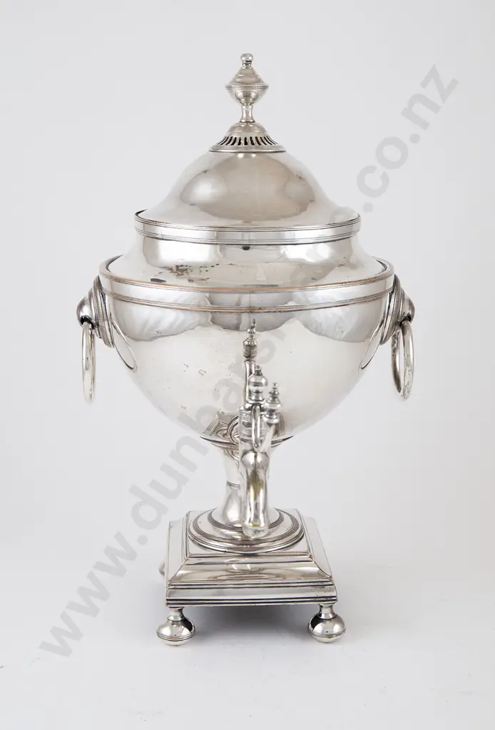 Small C19th Sheffield Plate Samovar Image 1++