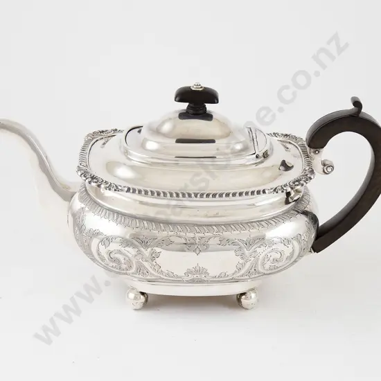 Edw VII S/S Teapot