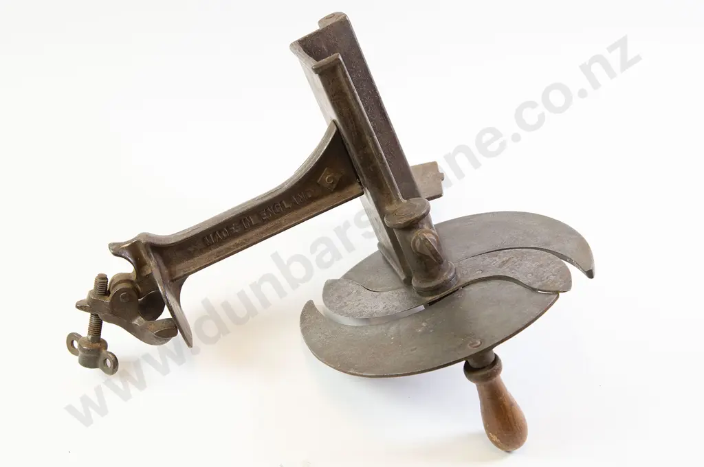 Victorian Iron & Steel Bench Meat Slicer Image 1++