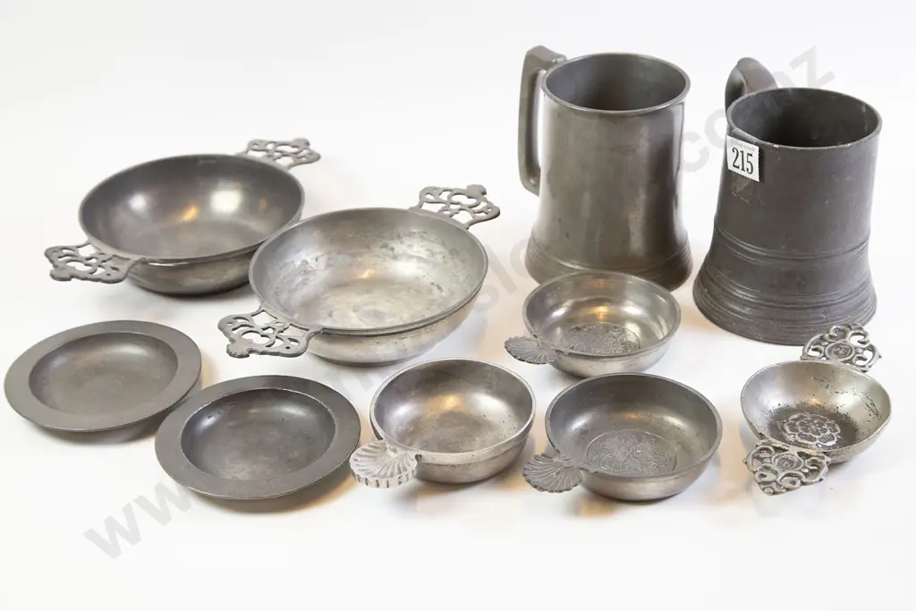 Various European & English Pewter Image 1++