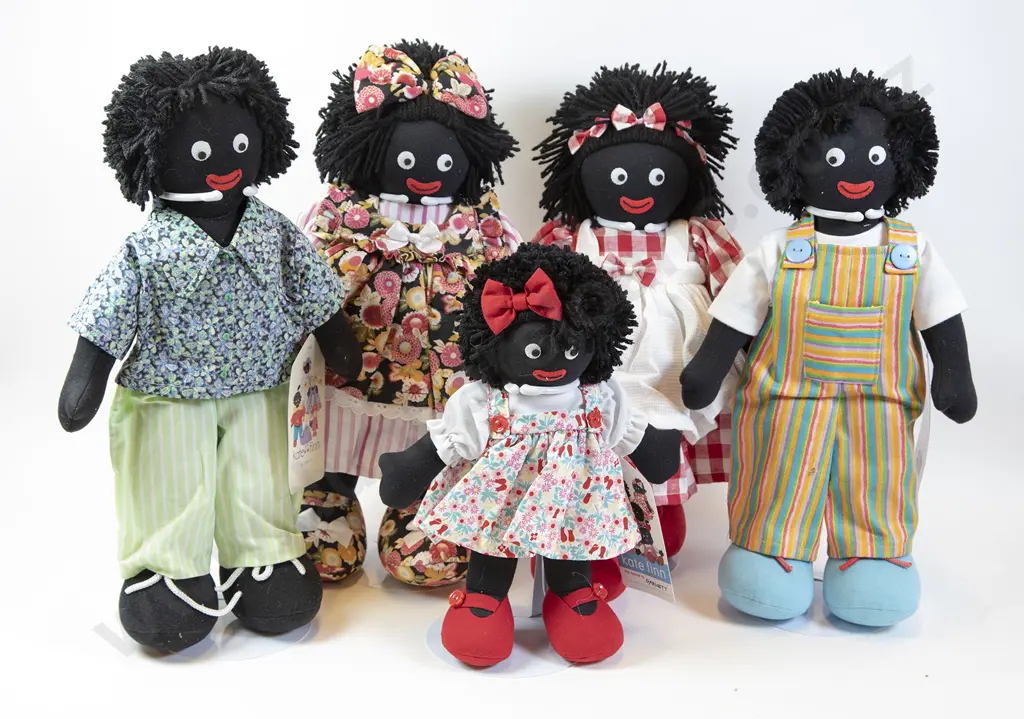 Five Kate Finn Rag Dolls Image 1++
