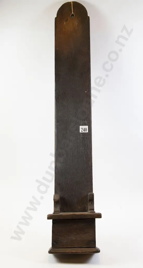 Georgian Tall Slender Hanging Wooden Candle Stand Image 1++