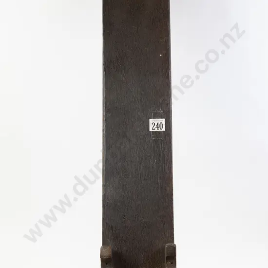 Georgian Tall Slender Hanging Wooden Candle Stand
