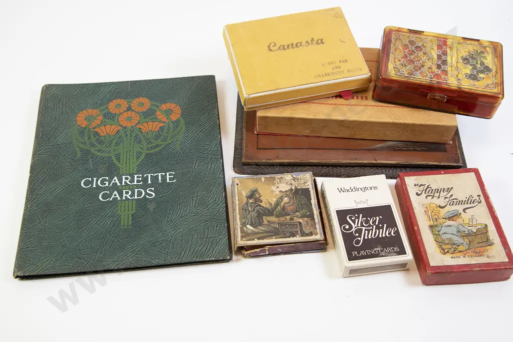 Various Card Packs with Cig Card Booklet & Writing Pad Image 1++