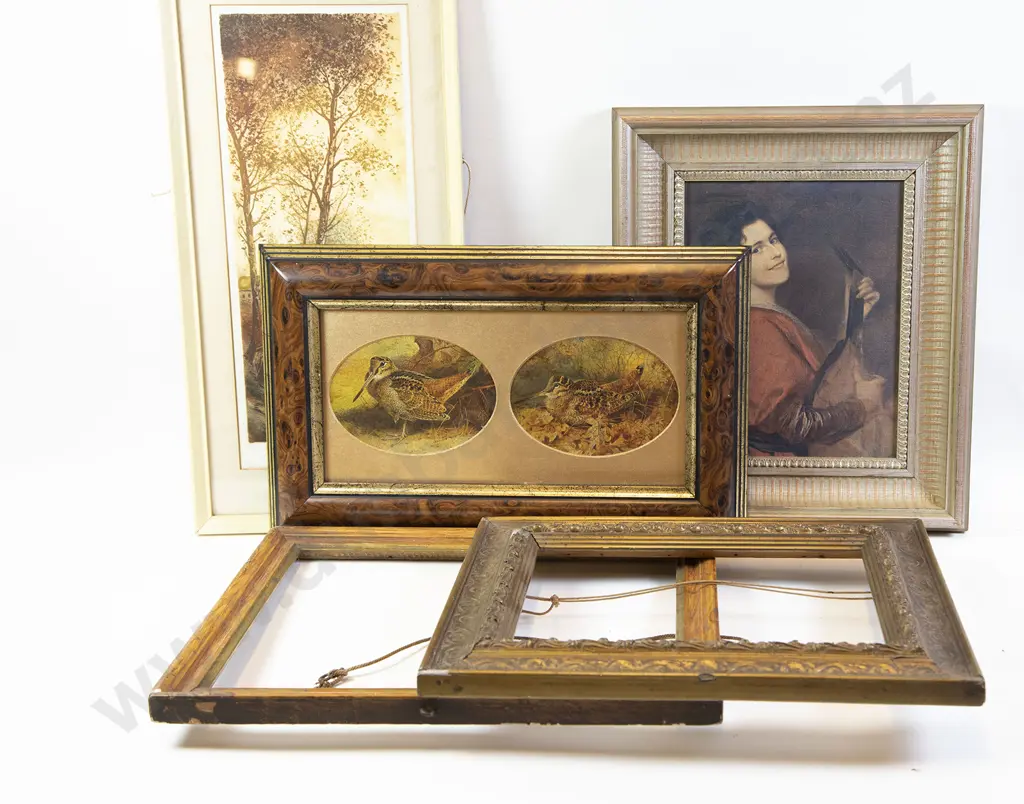 Three Art Works & Two Frames Image 1++