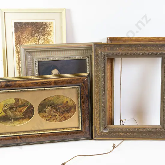 Three Art Works & Two Frames