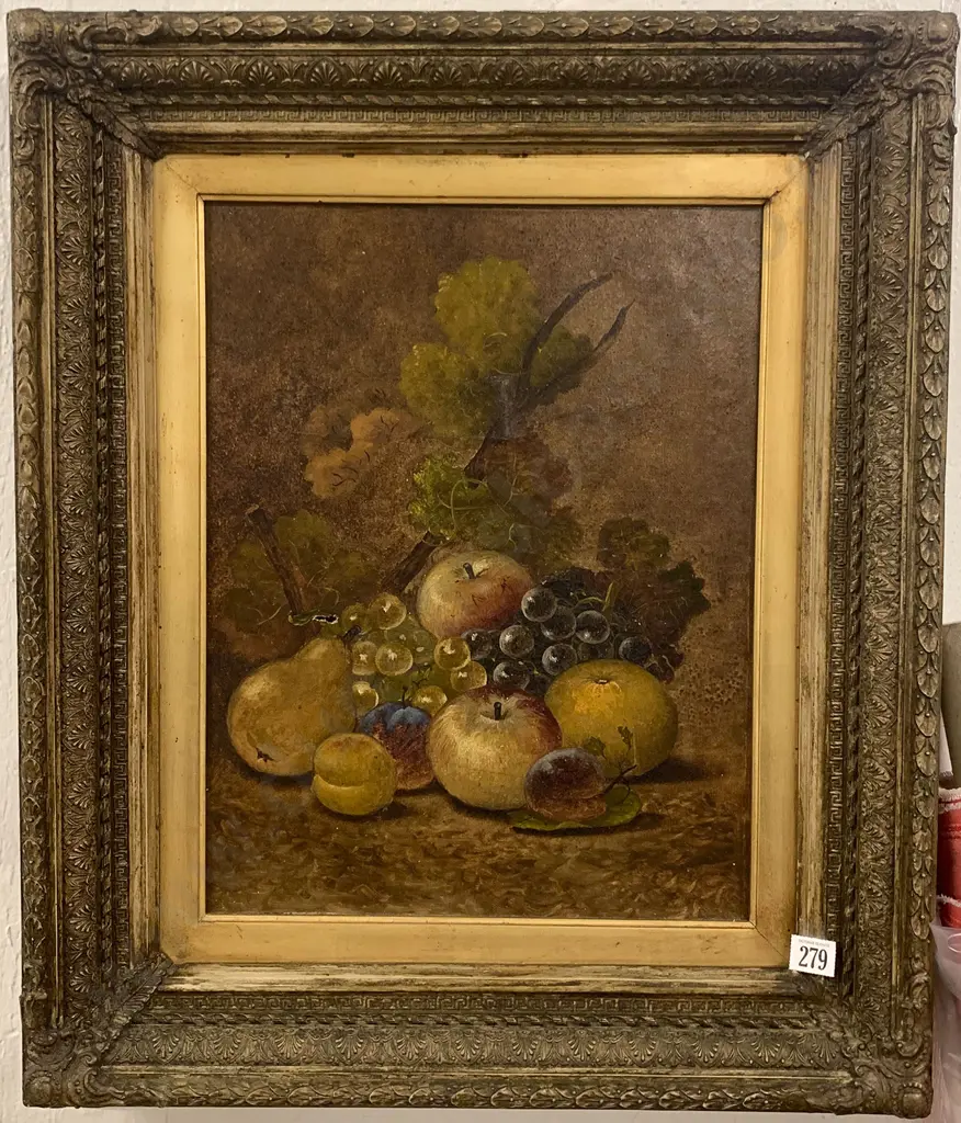 Victorian Still Life Oil Image 1++