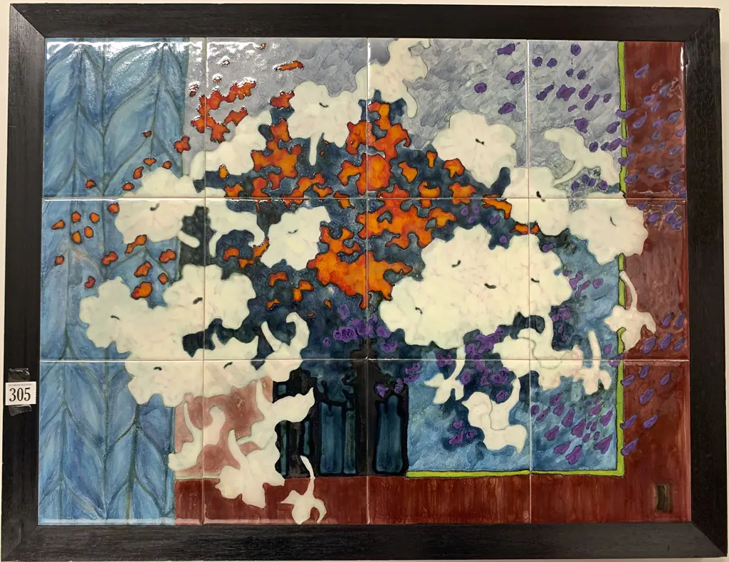 Twelve Tile Panel Wall Hanging Image 1++