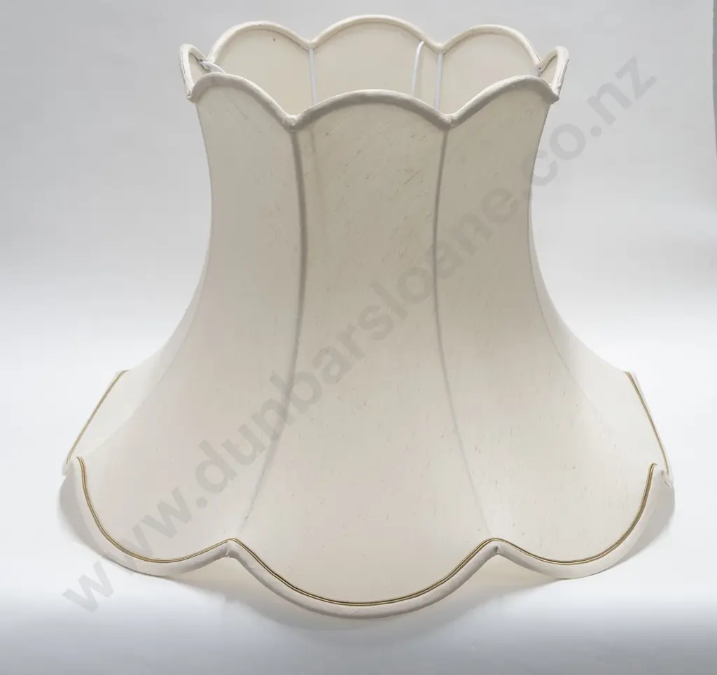 Large Silk Covered Standard Lampshade Image 1++