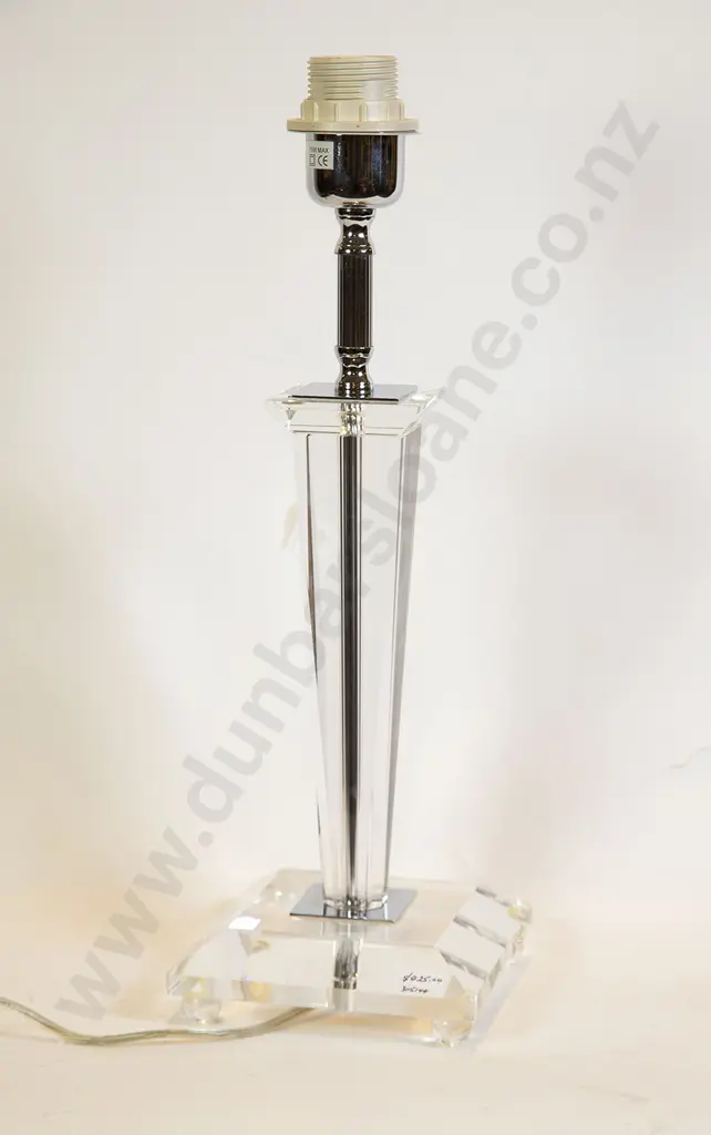 Three Glass Table Lamps Image 1++