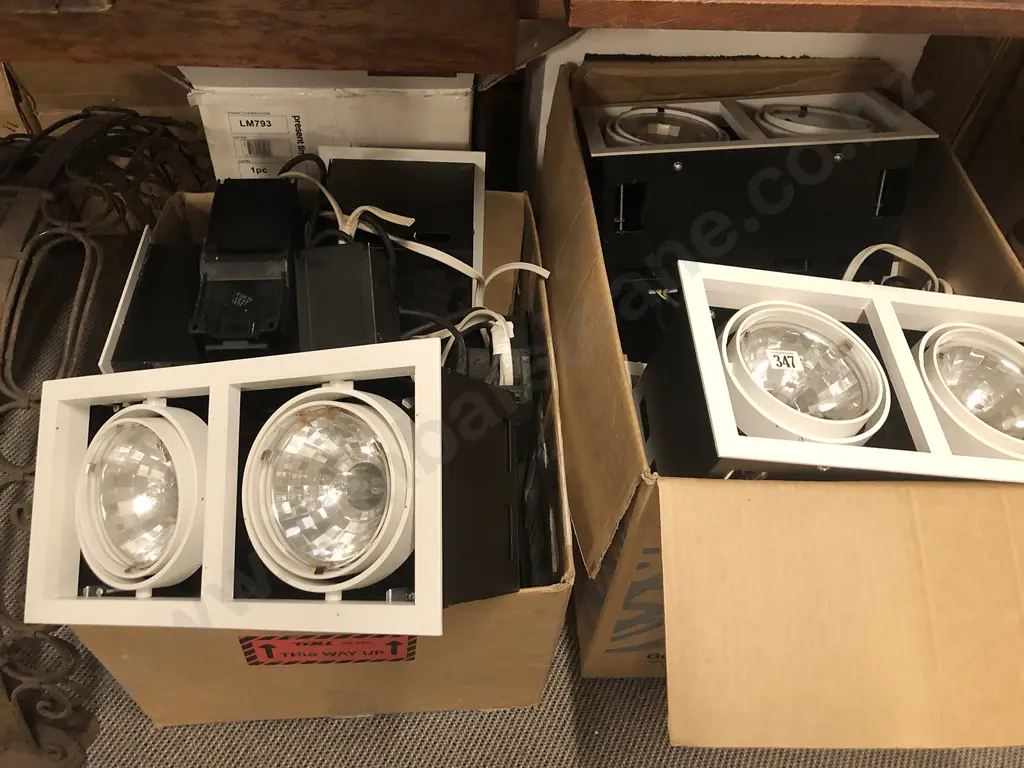Seven Sets of Twin Spot Lights with transformers Image 1++