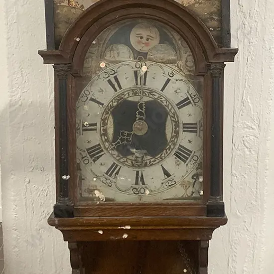 C19th Dutch Wall Clock (faults)