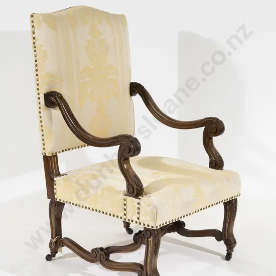 C19th Mahogany Arm Chair