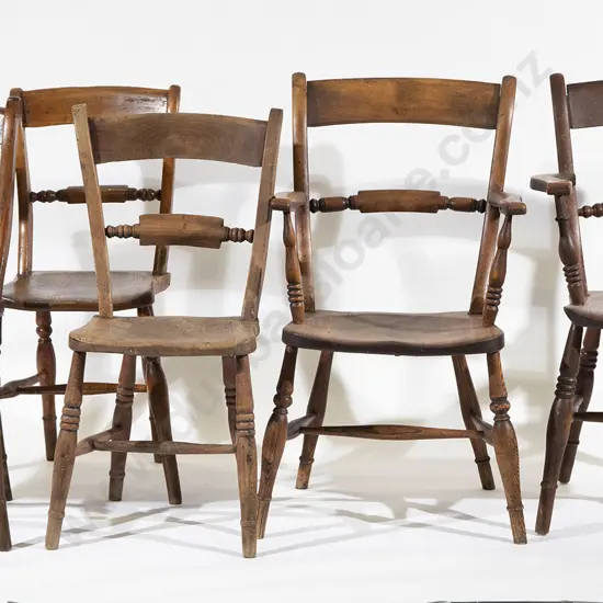 Victorian Harlequin Nine Country Kitchen Chairs