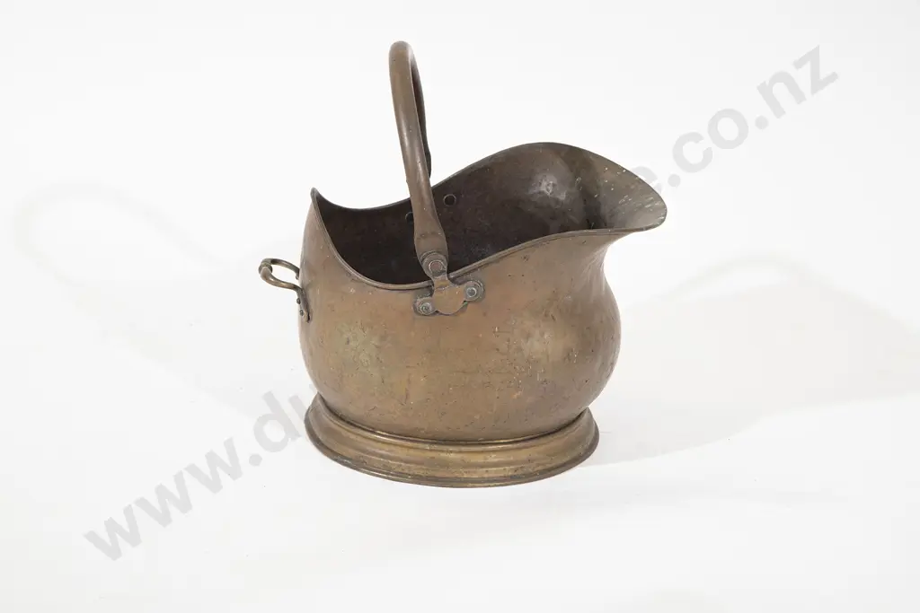Brass Jam Pan and Coal Bucket Image 1++