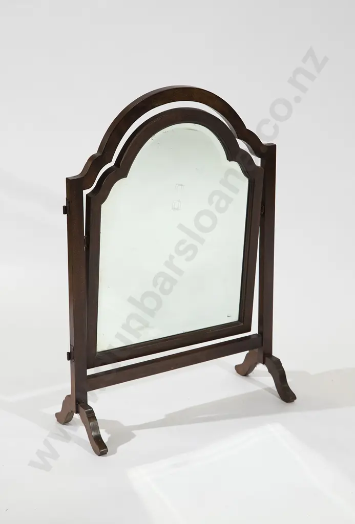 Mahogany Tryptich Dressing Mirror (faults) Image 1++