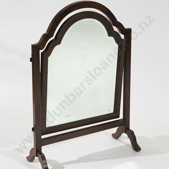 Mahogany Tryptich Dressing Mirror (faults)