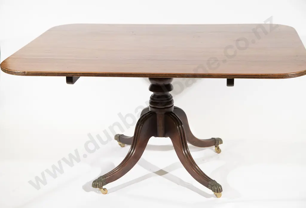 Regency Mahogany Oblong Snap-Top Breakfast Table Image 1++