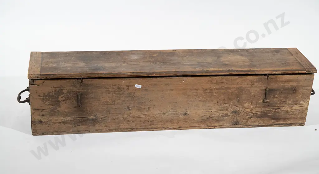 Bussey's Antique Croquet Set in Pine Box Image 1++