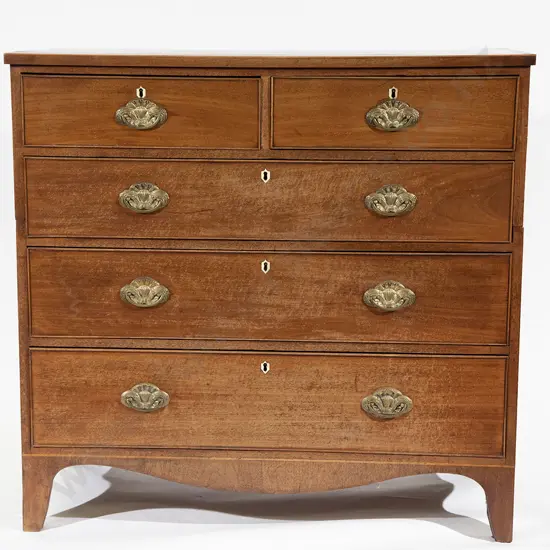 Regency Mahogany Flat Front Chest