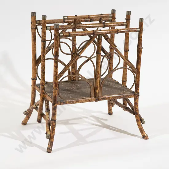 Late Victorian Bamboo Magazine Stand