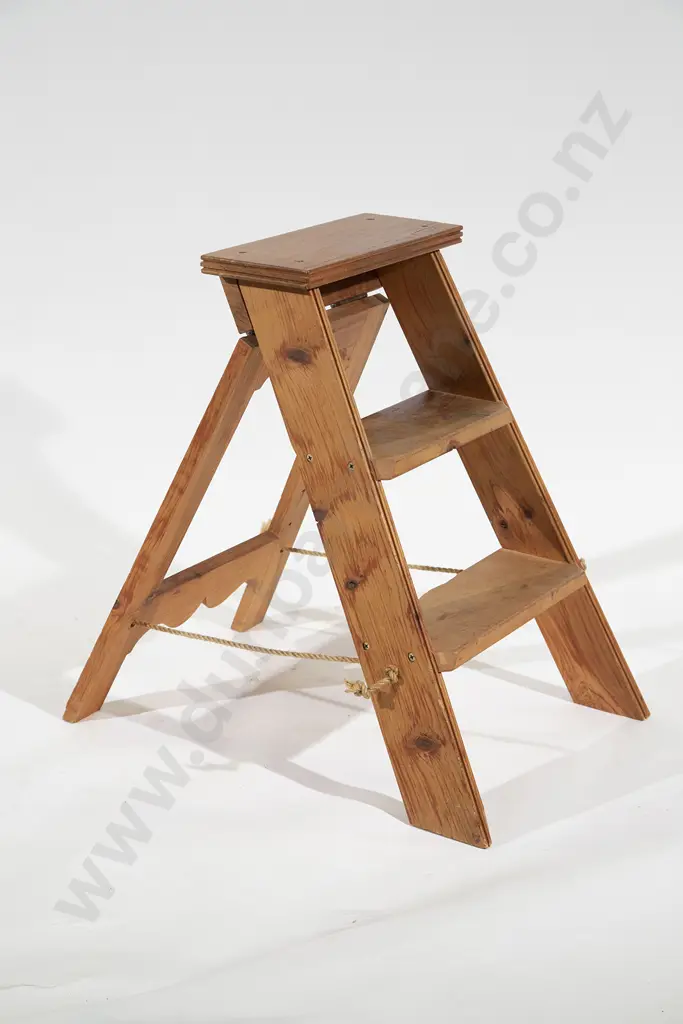 Small Folding Wooden Steps Image 1++
