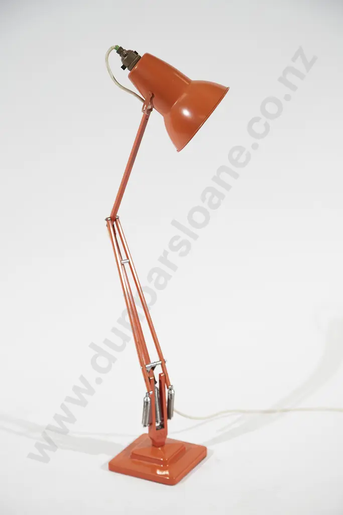Orange Angle-Poise Lamp Image 1++