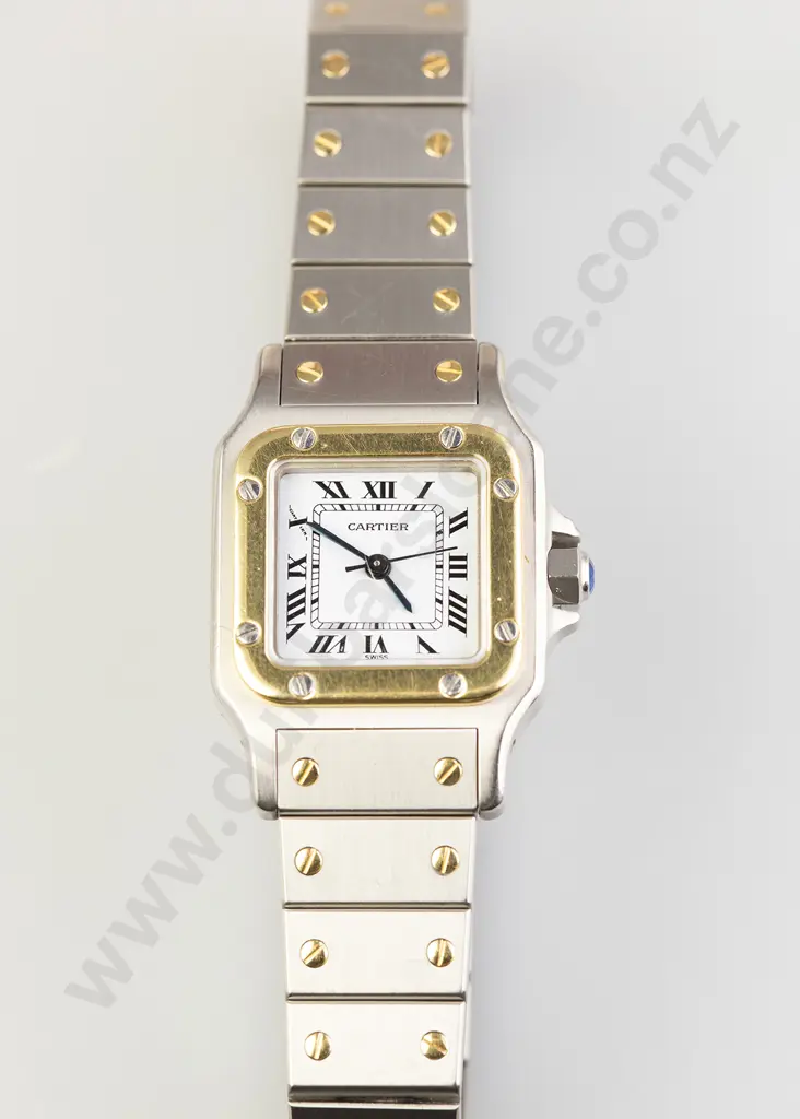 Cartier Santos Ladies Wrist Watch Image 1++
