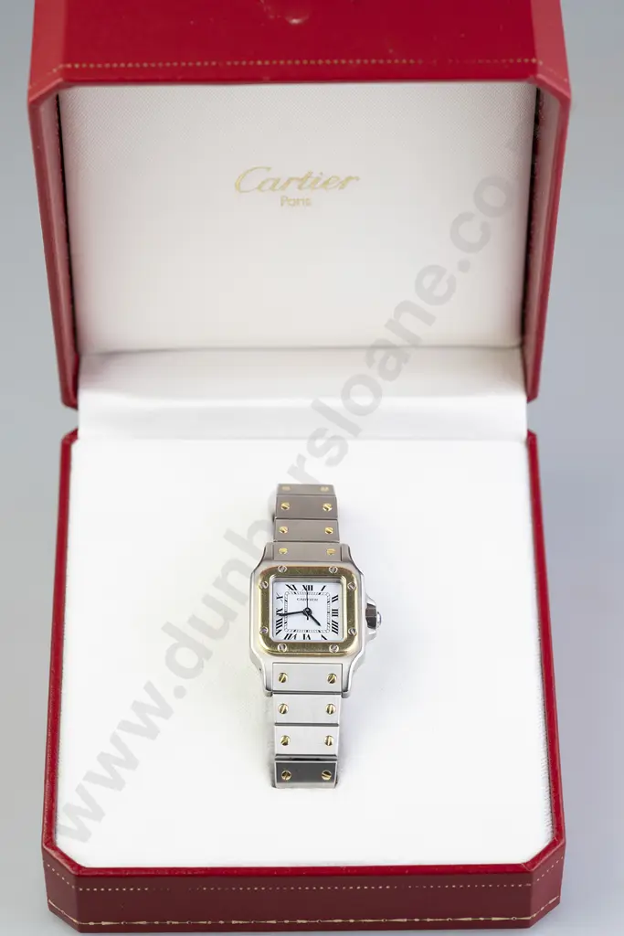 Cartier Santos Ladies Wrist Watch Image 1++