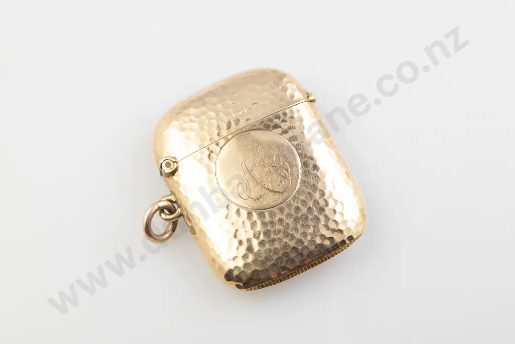 Edwardian 9ct Vesta Image 1++