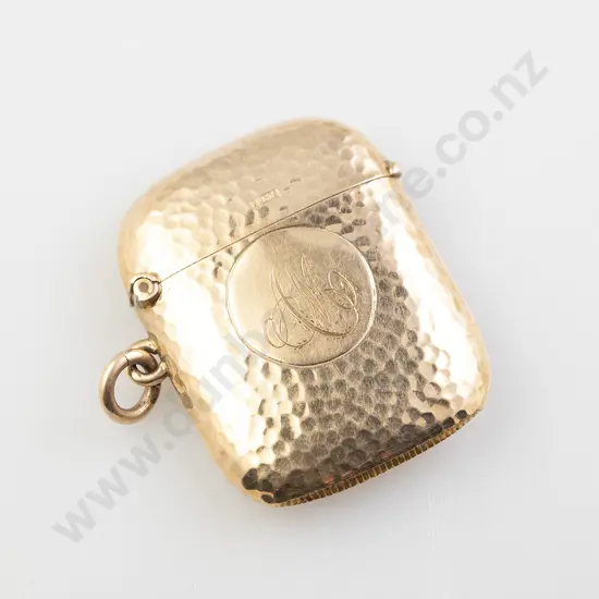 Edwardian 9ct Vesta