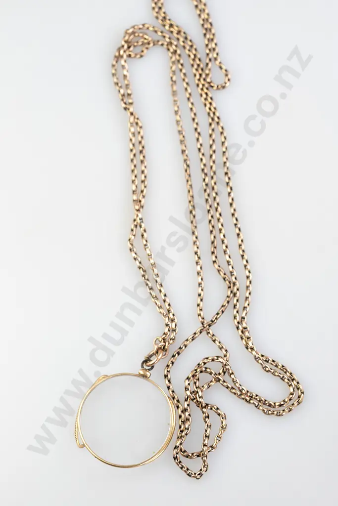 Victorian 9ct Trace Link Muff Chain Image 1++