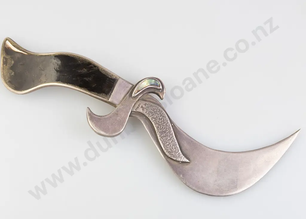 Jenny Pattrick (NZ Jeweller) Silver Paper Knife Image 1++
