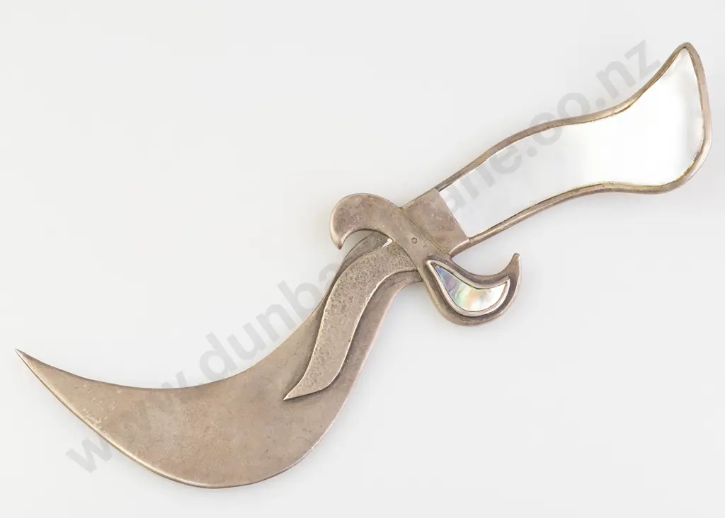 Jenny Pattrick (NZ Jeweller) Silver Paper Knife Image 1++
