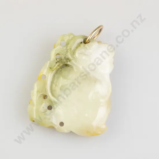 Yellow Green Jade Pendant
