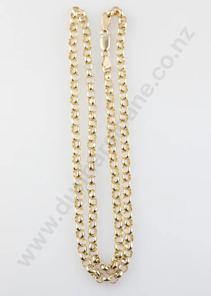 9ct Trace Link Neck Chain Image 1++