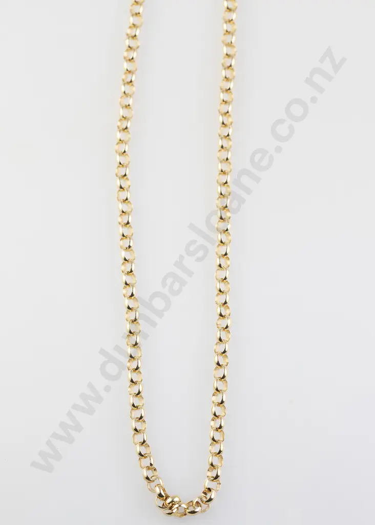 9ct Trace Link Neck Chain Image 1++