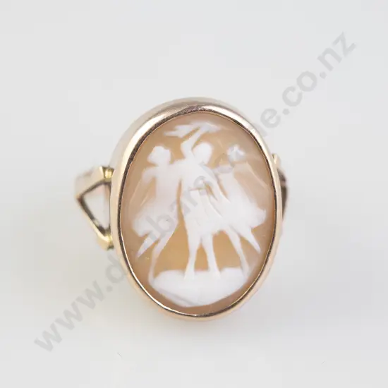 9ct Cameo Ring