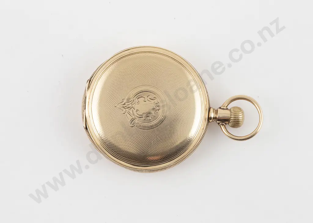 Elgin USA 10ct Hunter Cased Lever Wind Pocket Watch Image 1++