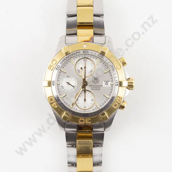 C2000 Tag Heuer Aquaracer Gents CAF2120 Chronograph Wrist Watch