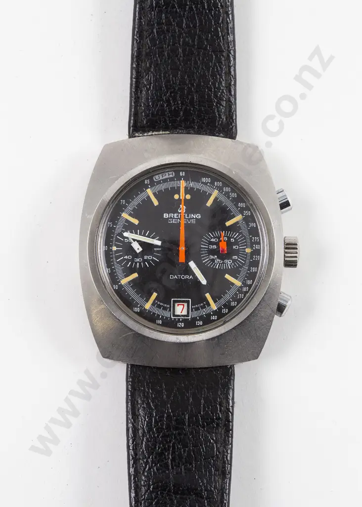 C1970 Breitling Datora 34 Chronograph Gents Wrist Watch Image 1++