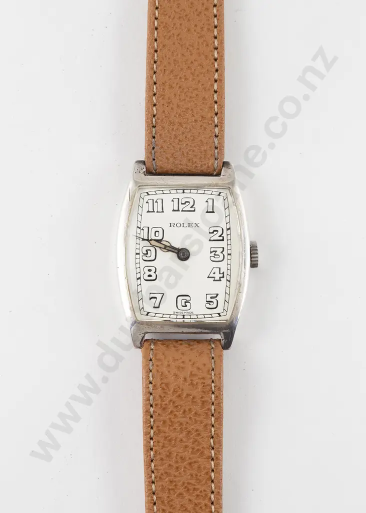 Vintage Rolex .935 Silver Cased Gents Wrist Watch Image 1++
