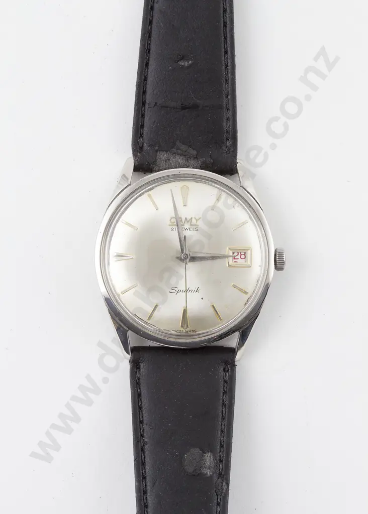 C1960 Camy Sputnik Stainless Steel Gents Wrist Watch Image 1++