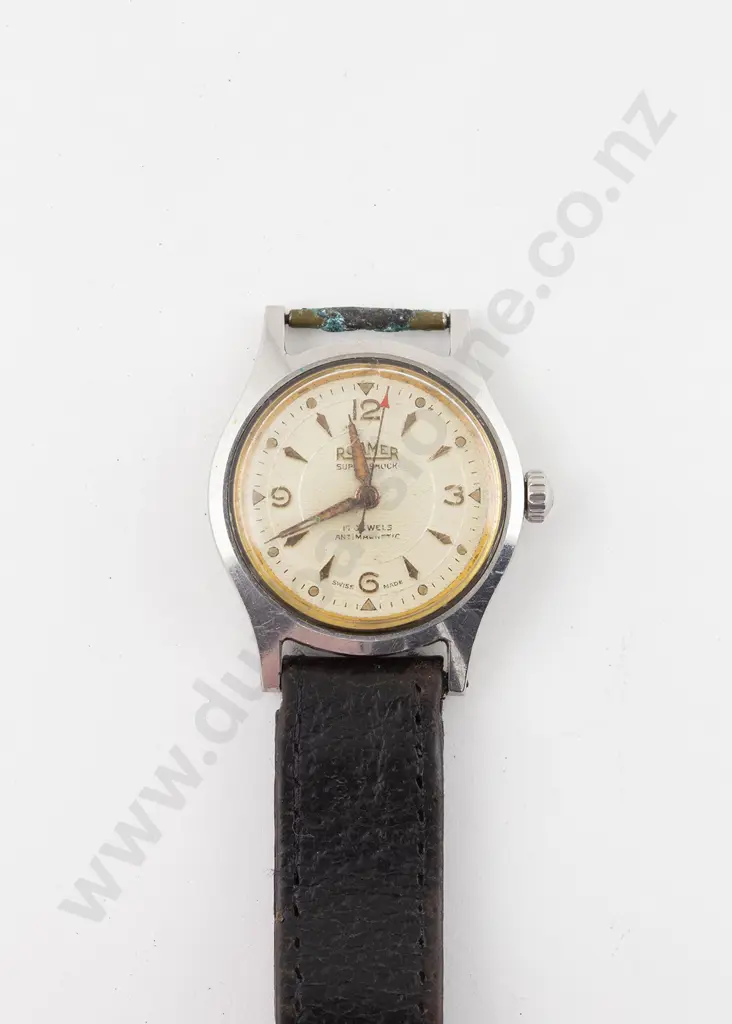 Mid C20th Roamer Brevete Gents Wrist Watch Image 1++
