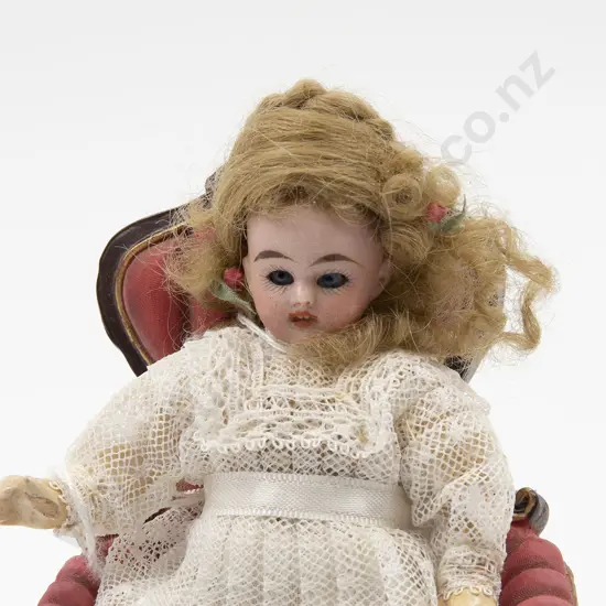 'Cecile' Small Bisque Doll