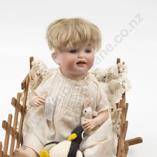J D Kestner Bisque Character Baby Doll