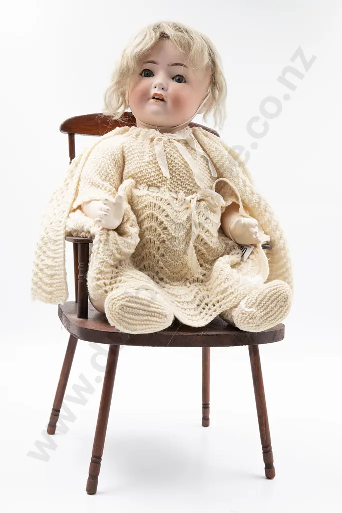 'Lloma' Heubach Koppelsdorf Bisque Character Baby Doll Image 1++