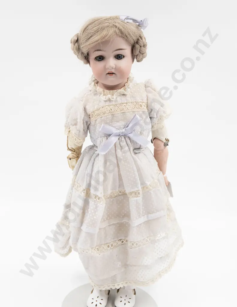 Armand Marseille Bisque Shoulder Plate Doll Image 1++