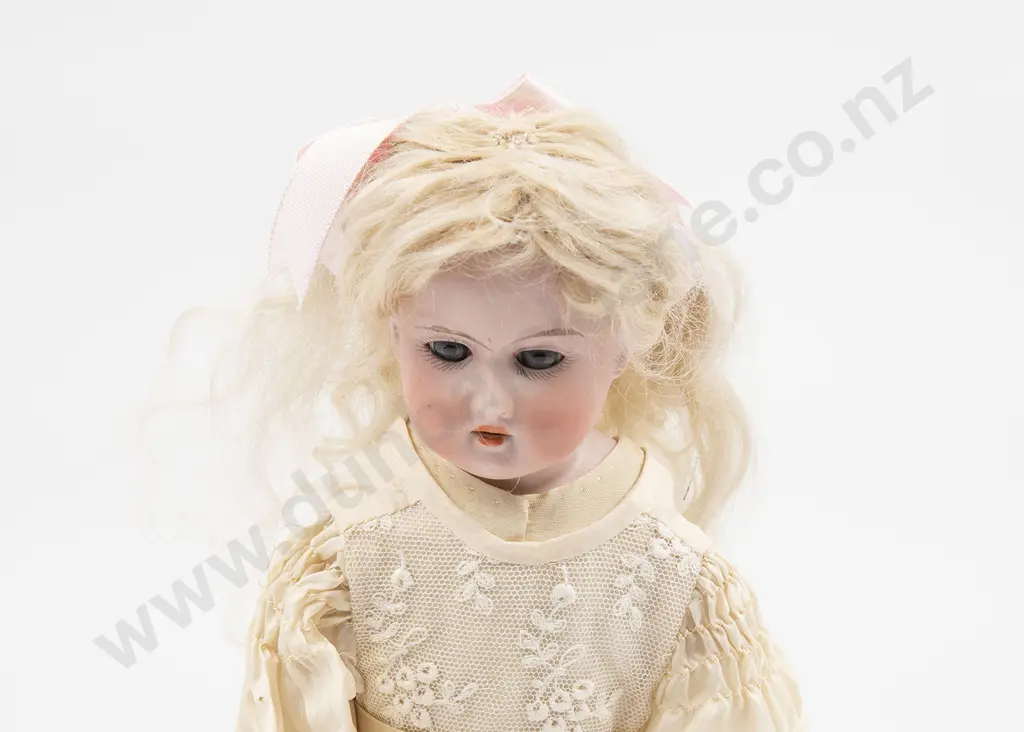 Armand Marseille Floradora Bisque Shoulder Plate Doll Image 1++
